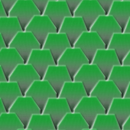 No.798 : 2種類の形のうろこ模様のパターン