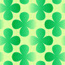 No.1455 : クローバーの葉っぱのパターン
