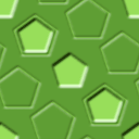 No.1497 : 五角形を並べたパターン