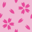 No.2234 : 桜の花のパターン