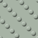 No.2463 : 凹凸のあるドットが斜めに並んでいるパターン