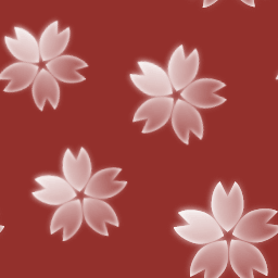 No.2632 : 桜の花のパターン