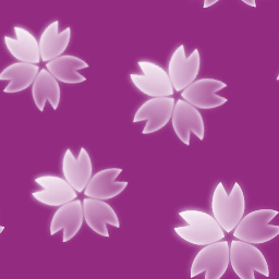 No.2633 : 桜の花のパターン