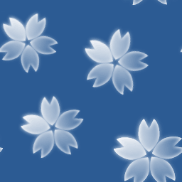 No.2634 : 桜の花のパターン