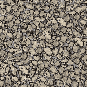 No.2801 : 砂利でできた壁のパターン