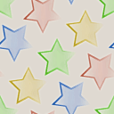 No.3870 : カラフルな星のパターン