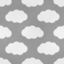 No.4013 : 雲をモチーフにしたパターン