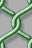 No.4245 : 緑色のネットのような網目のパターン