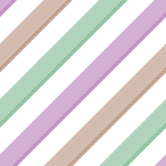 No.5854 : 3色のカラフルな斜めストライプのパターン