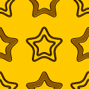 No.6069 : 星のパターン