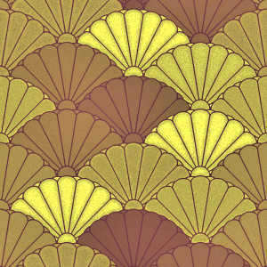 No.6367 : 菊青海波のパターン