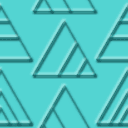 三角形を並べたパターン