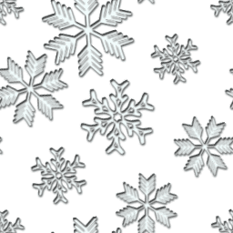雪の結晶のパターン