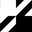 No.2321 : 白黒の千鳥格子のパターン