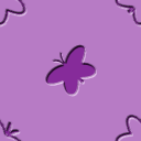 蝶がモチーフのパターン