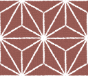 No.3090 : 布のようなテクスチャの麻の葉文様パターン