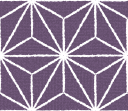 No.3092 : 布のようなテクスチャの麻の葉文様パターン