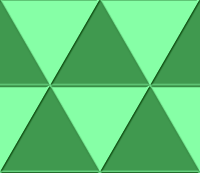 No.3095 : 緑の鱗文様パターン