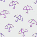 傘をモチーフにしたパターン