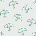 No.3176 : 傘をモチーフにしたパターン