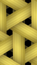 編みかごのパターン
