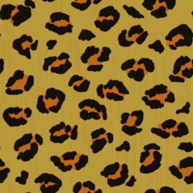 ヒョウ柄のパターン ナンヤカンヤのパターン素材