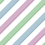 3色のカラフルな斜めストライプのパターン