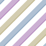 No.5853 : 3色のカラフルな斜めストライプのパターン